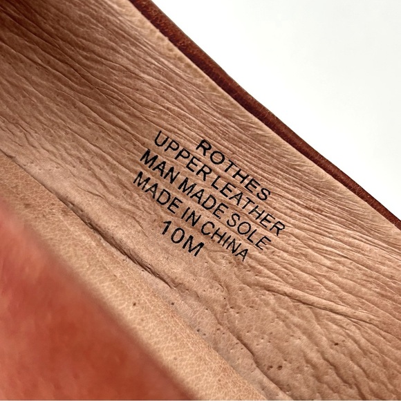 Jeffrey Campbell Rothes Cap Toe Platform Anke Strap Heels Brown Black Leather 10 - Picture 12 of 12